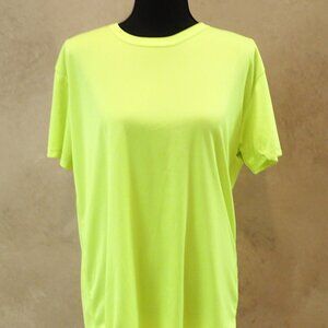 New Sport Boys Size XXL Neon Green T shirt
